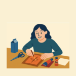 【初心者向け】牛乳パックで本格紙版画！ドライポイントの作り方｜プレス機なしでも可愛く刷れるコツ