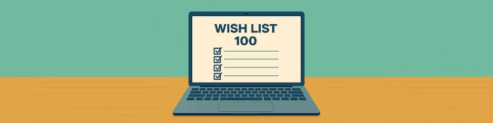 wishlist100やりたいことリストーデジタルNotionで入力