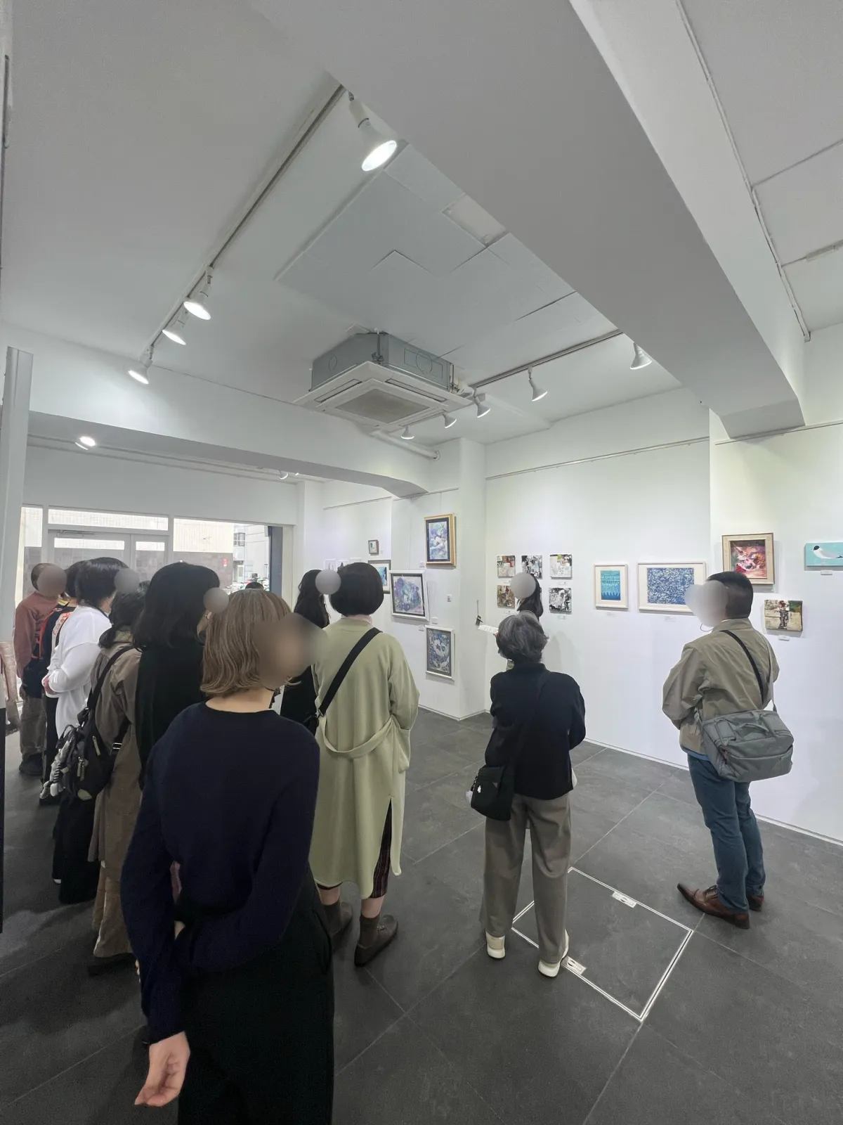 アーティストトークの様子 児玉明美