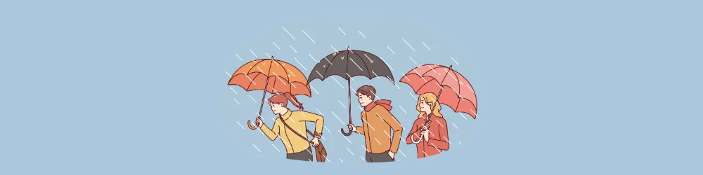 直島雨の日