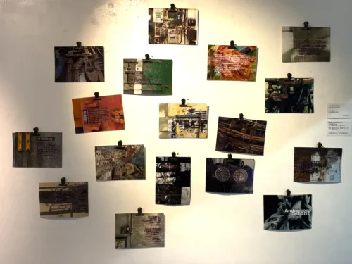 17 Abstract Photographic Artworks Wall Display